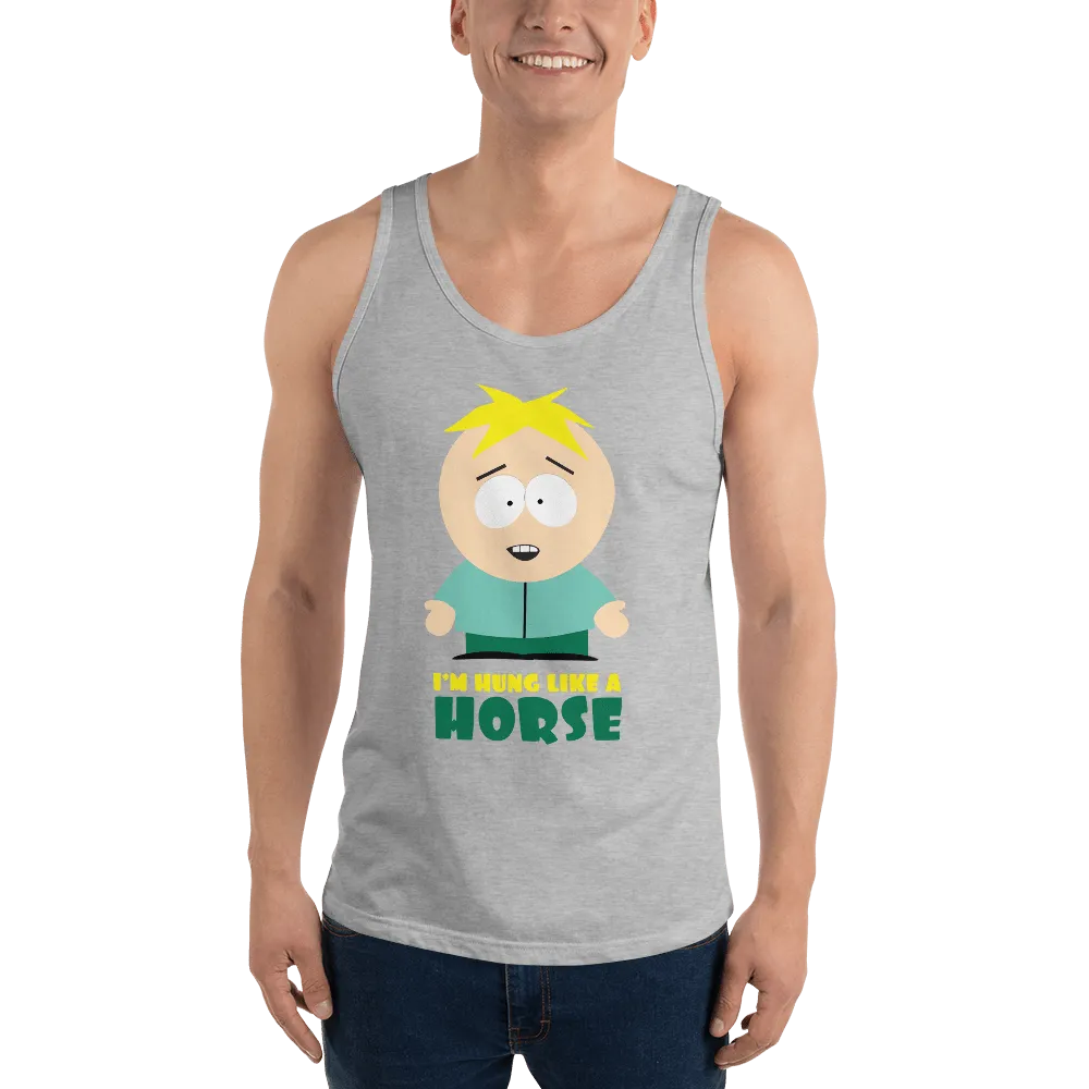 South Park Butters Hung Like a Horse Adult Tank Top