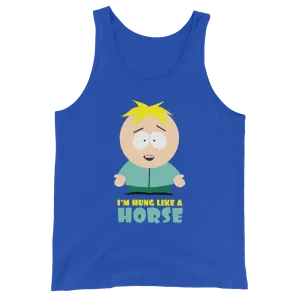 South Park Butters Hung Like a Horse Adult Tank Top