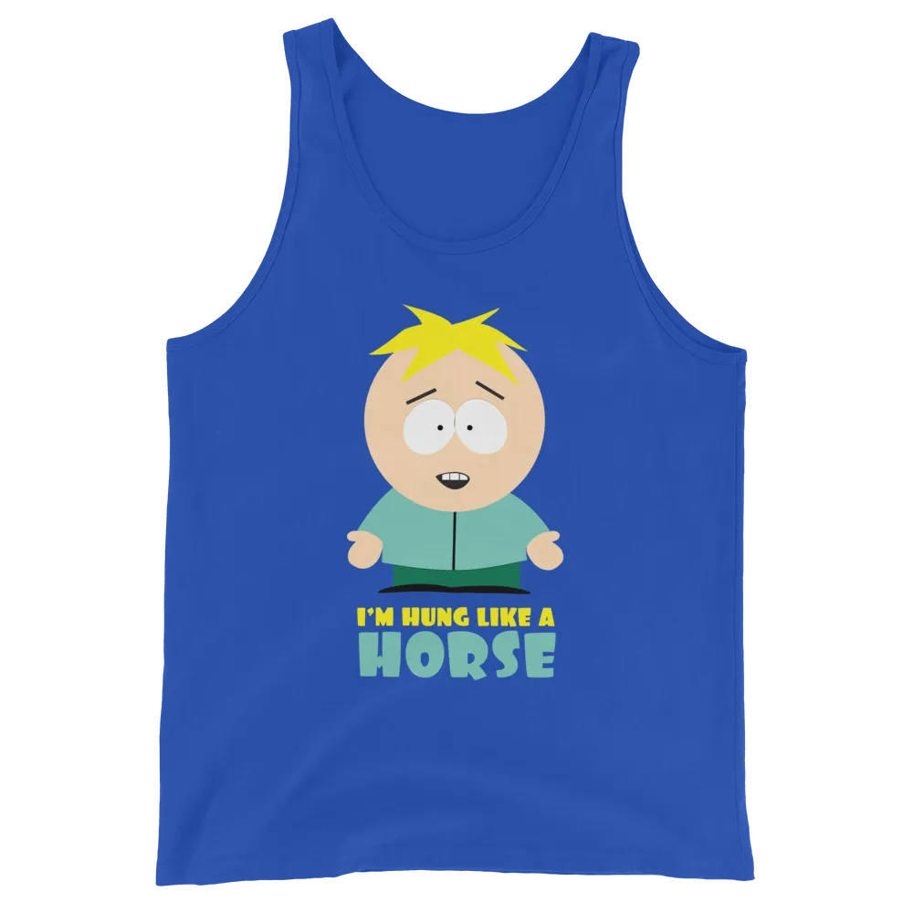 South Park Butters Hung Like a Horse Adult Tank Top
