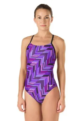 SPEEDO Endurance  Angles Free Back One Piece Swimsuit - Adult