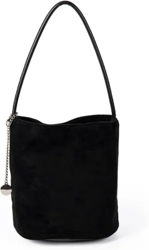 Suede Bag Brown Suede Bucket Bag Cherry Red Purse Small Shouder Purse Fall Aesthetics Purse Designer