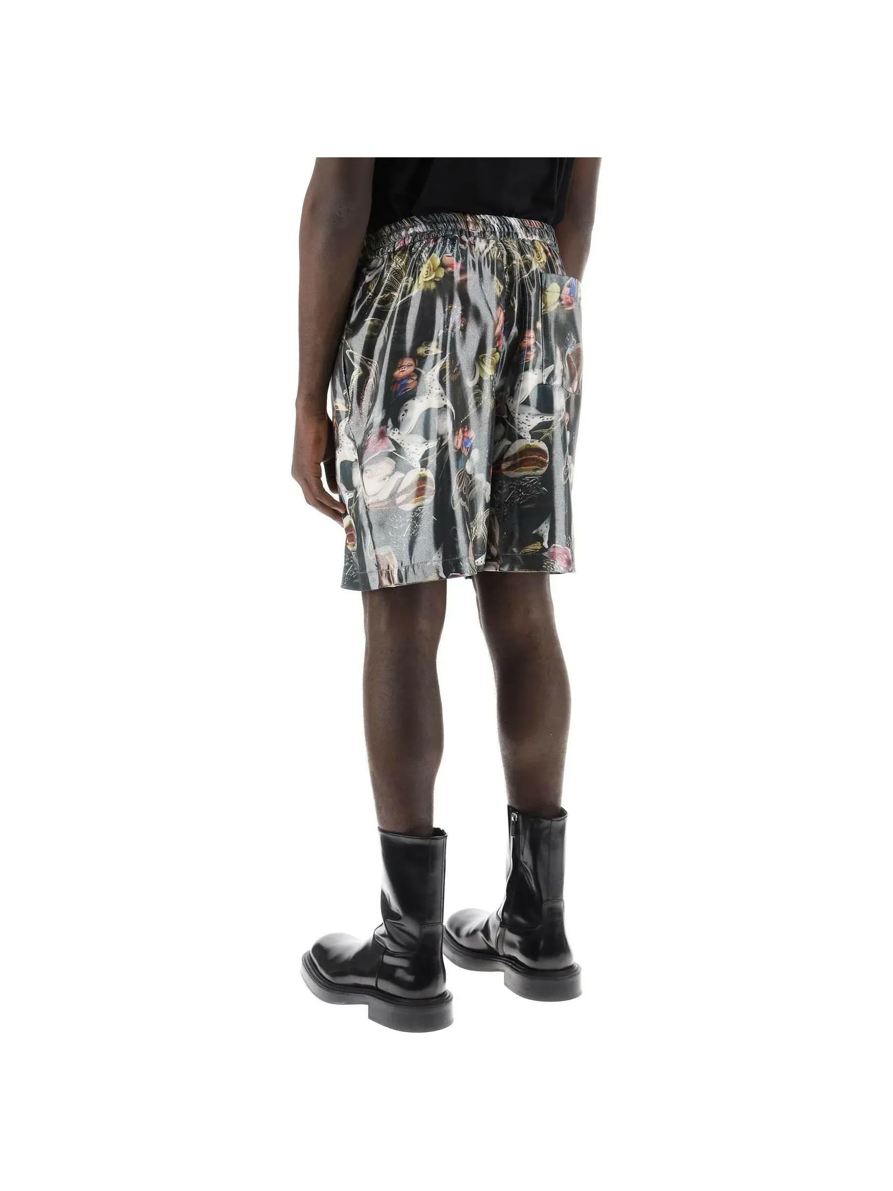 Sundberg Floral Laminated Shorts