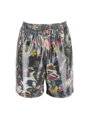 Sundberg Floral Laminated Shorts