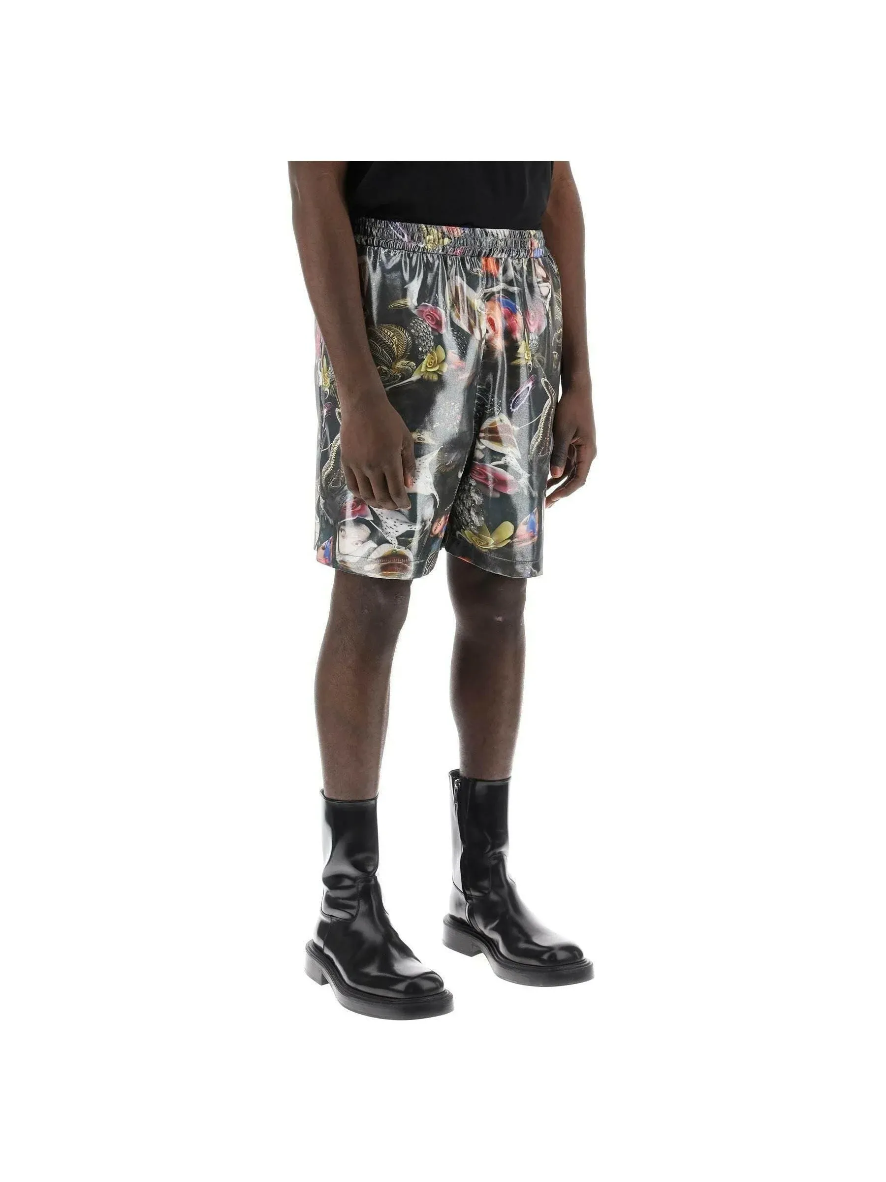 Sundberg Floral Laminated Shorts