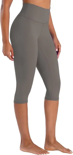 Sunzel Sunzfly Capri Leggings for Women, High Waisted Yoga Pants with Tummy Control for Workout Running Gym