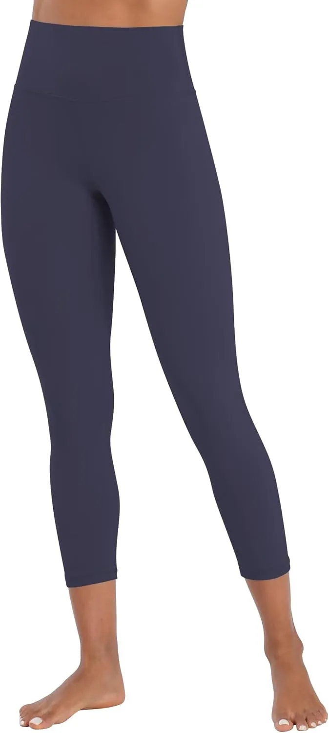 Sunzel Sunzfly Capri Leggings for Women, High Waisted Yoga Pants with Tummy Control for Workout Running Gym
