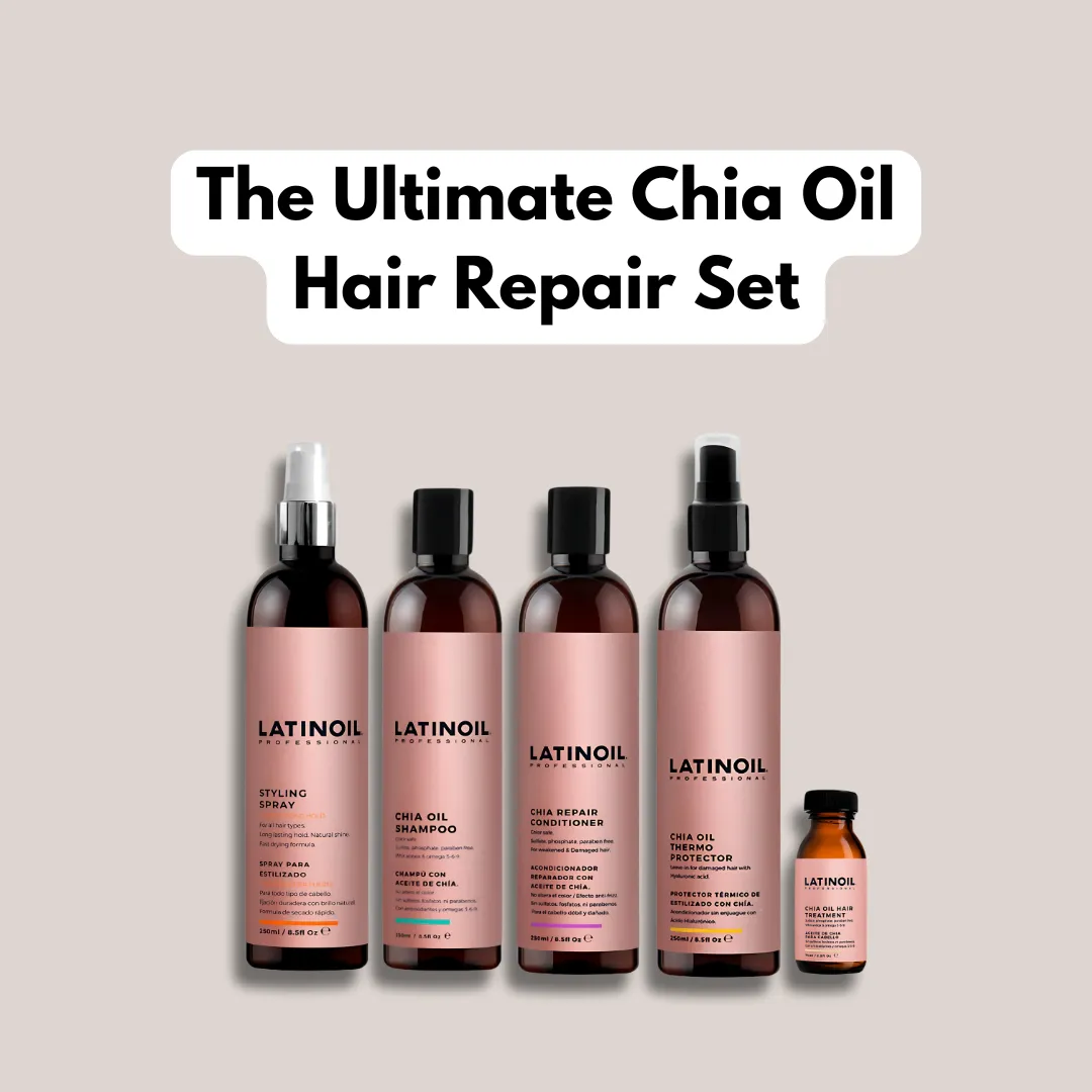 The Ultimate Chia Oil Hair Repair Set