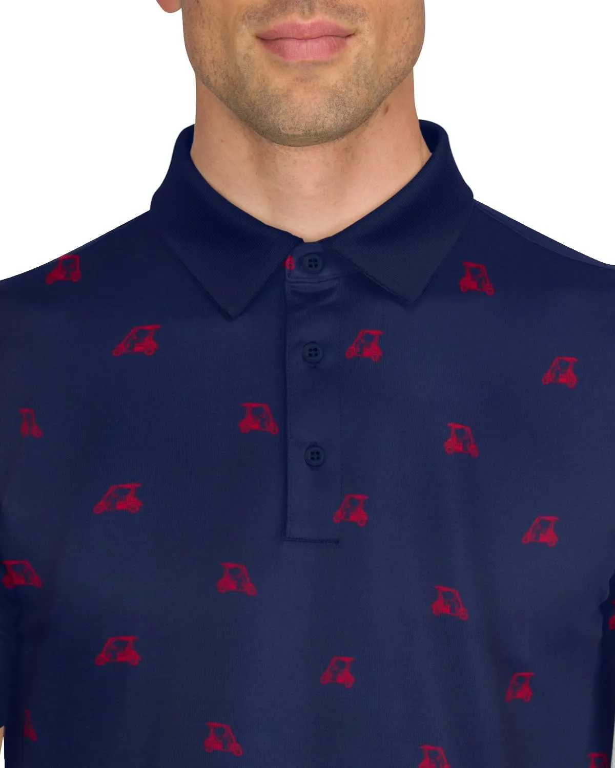 Three Sixty Six Quick Dry Golf Shirts for Men - Moisture Wicking Short-Sleeve Casual Polo Shirt