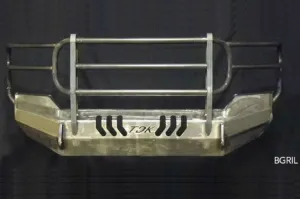 Throttle Down Kustoms BGRIL9298F Ford F250/F350 Superduty 1992-1998 Front Bumper Grille Guard