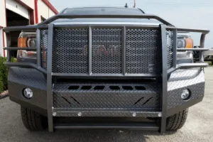 Thunder Struck Tread Elite GMC Sierra 2500HD/3500HD 2015-2019 Front Bumper GHD15-200PA compatible with Front Park Assist Sensors