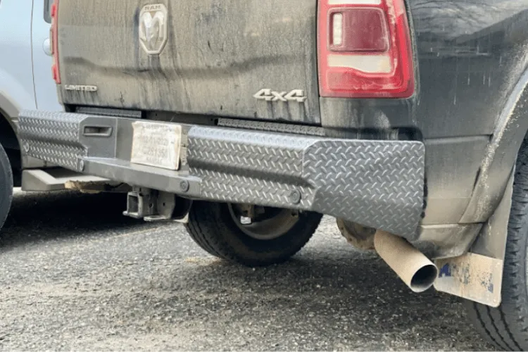 Thunder Struck Tread Premium Dodge Ram 2500/3500 2019-2023 Rear Bumper DHD19-300