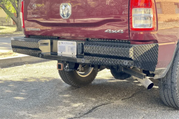 Thunder Struck Tread Premium Dodge Ram 2500/3500 2019-2023 Rear Bumper DHD19-300