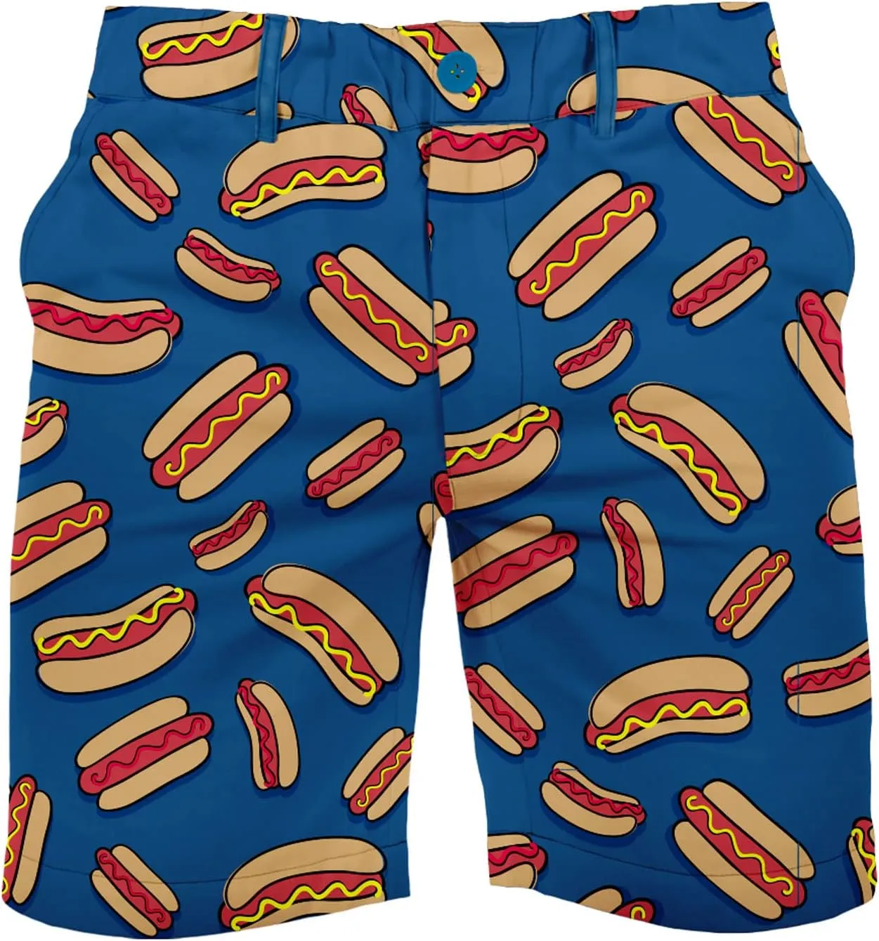 Tipsy Elves Classic-Fit Golf Shorts for Men - Colorful Mens Athletic Short Pants - Ultra Soft Feel with 4 Way Stretch