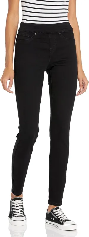 Tribal Women's Audrey Pull on Comfort Stretch Jeggings (Ankle and Full Length)