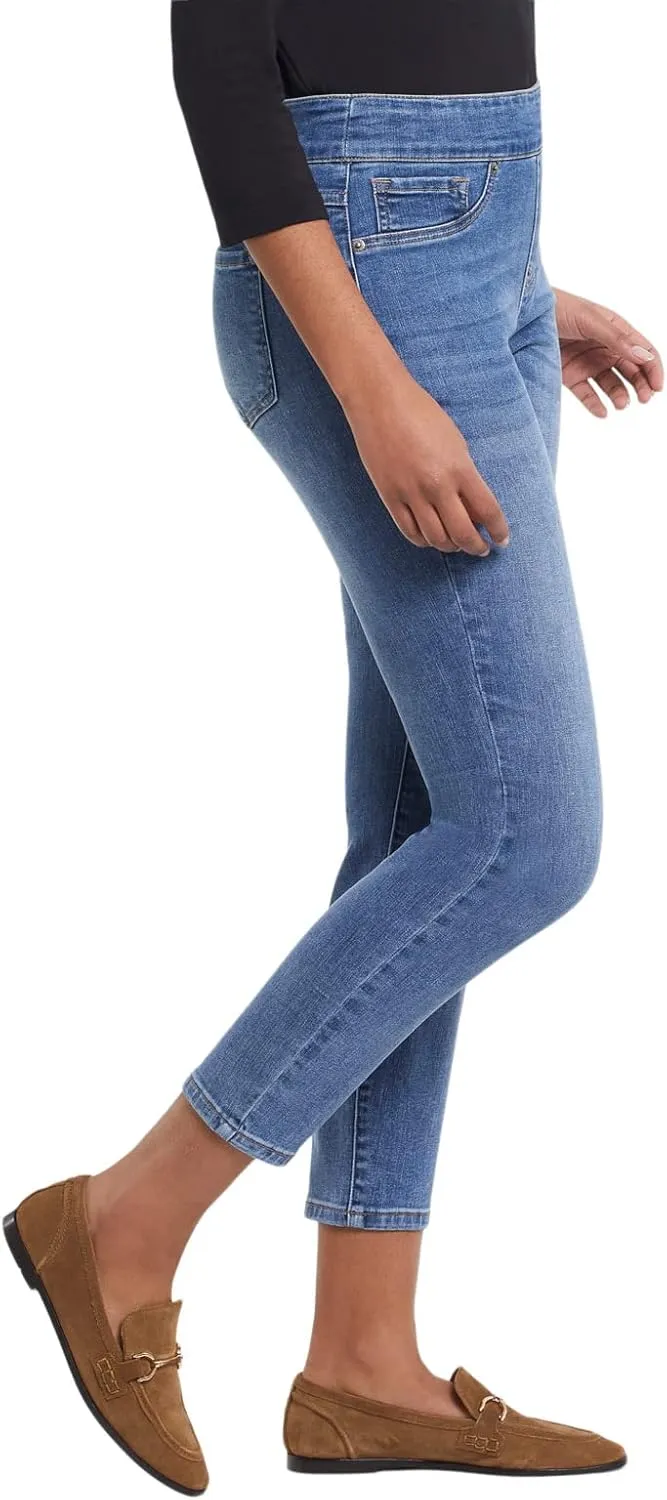 Tribal Women's Audrey Pull on Comfort Stretch Jeggings (Ankle and Full Length)