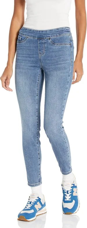 Tribal Women's Audrey Pull on Comfort Stretch Jeggings (Ankle and Full Length)