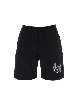 Warped Logo Sweat Shorts