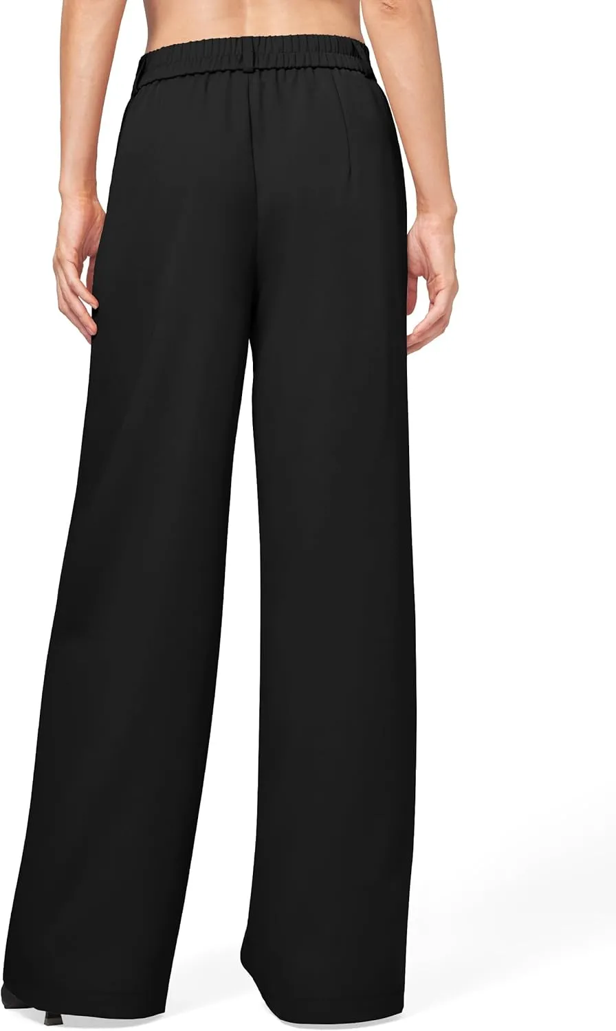 Willit Women's Work Pants Wide Leg Dress Pants High Waisted Casual Slacks Business Office Pants with Pockets 28"/30"/32"