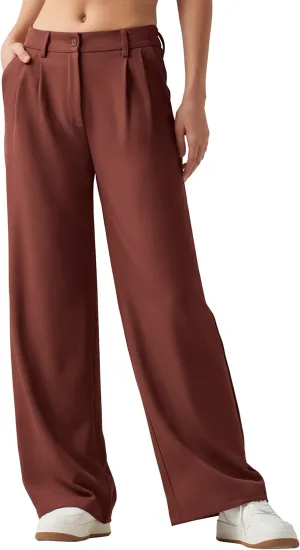 Willit Women's Work Pants Wide Leg Dress Pants High Waisted Casual Slacks Business Office Pants with Pockets 28"/30"/32"