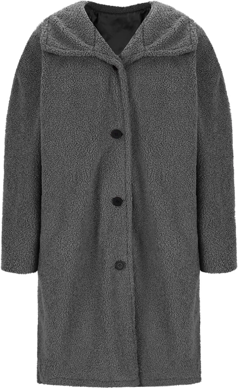 Winter Teddy Bear Long Coats for Women 2024 Fashion Oversized Jacket Fuzzy Fleece Faux Fur Sherpa Coats Outwear