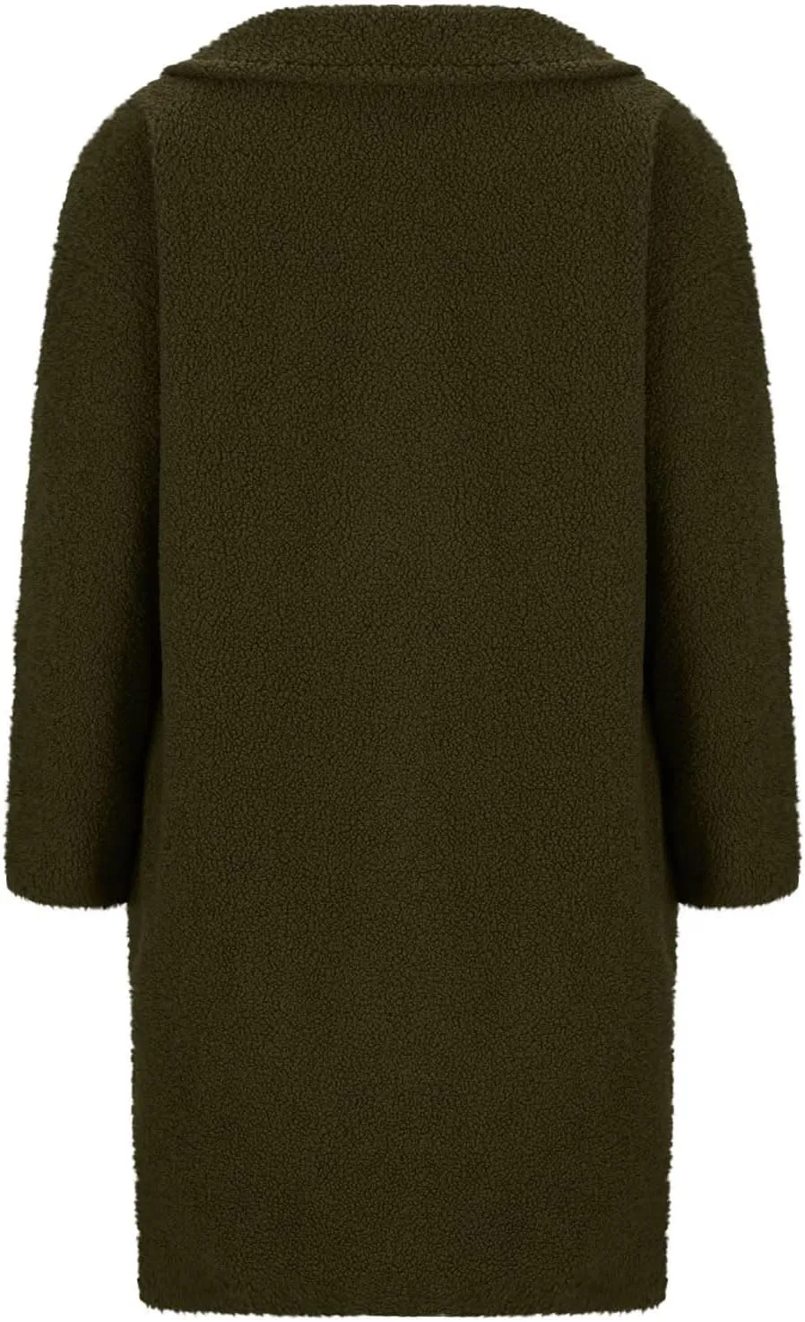 Winter Teddy Bear Long Coats for Women 2024 Fashion Oversized Jacket Fuzzy Fleece Faux Fur Sherpa Coats Outwear