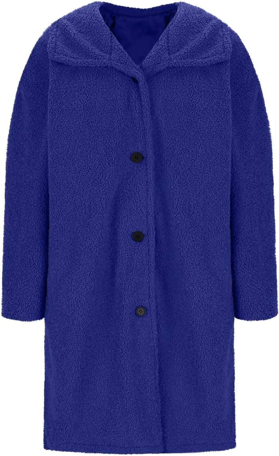 Winter Teddy Bear Long Coats for Women 2024 Fashion Oversized Jacket Fuzzy Fleece Faux Fur Sherpa Coats Outwear
