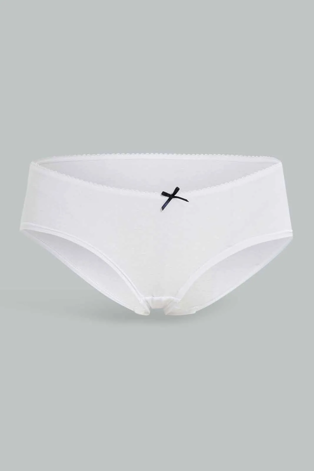 Women Black And White Boyleg Briefs (Pack of 5)