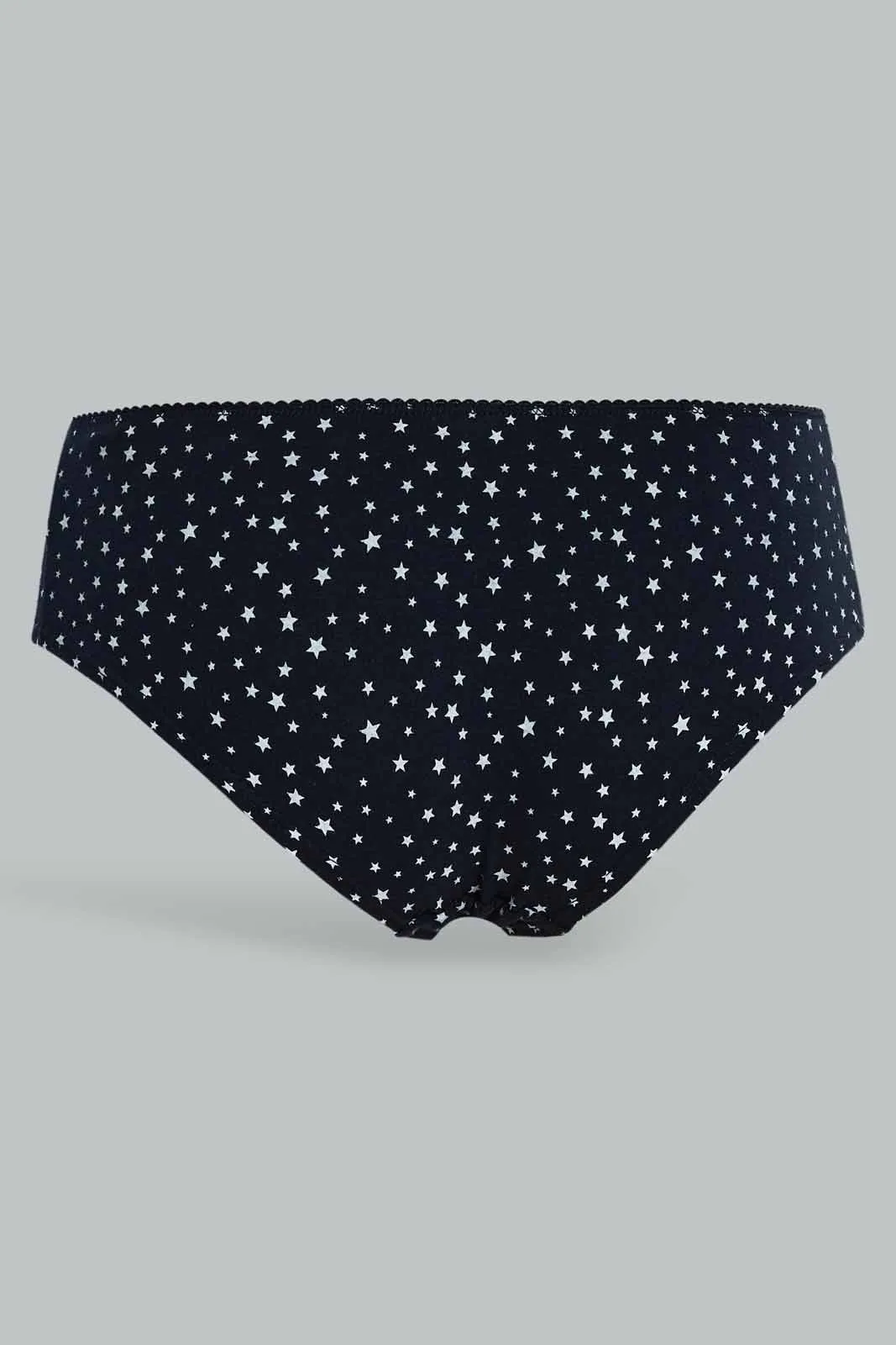 Women Black And White Boyleg Briefs (Pack of 5)
