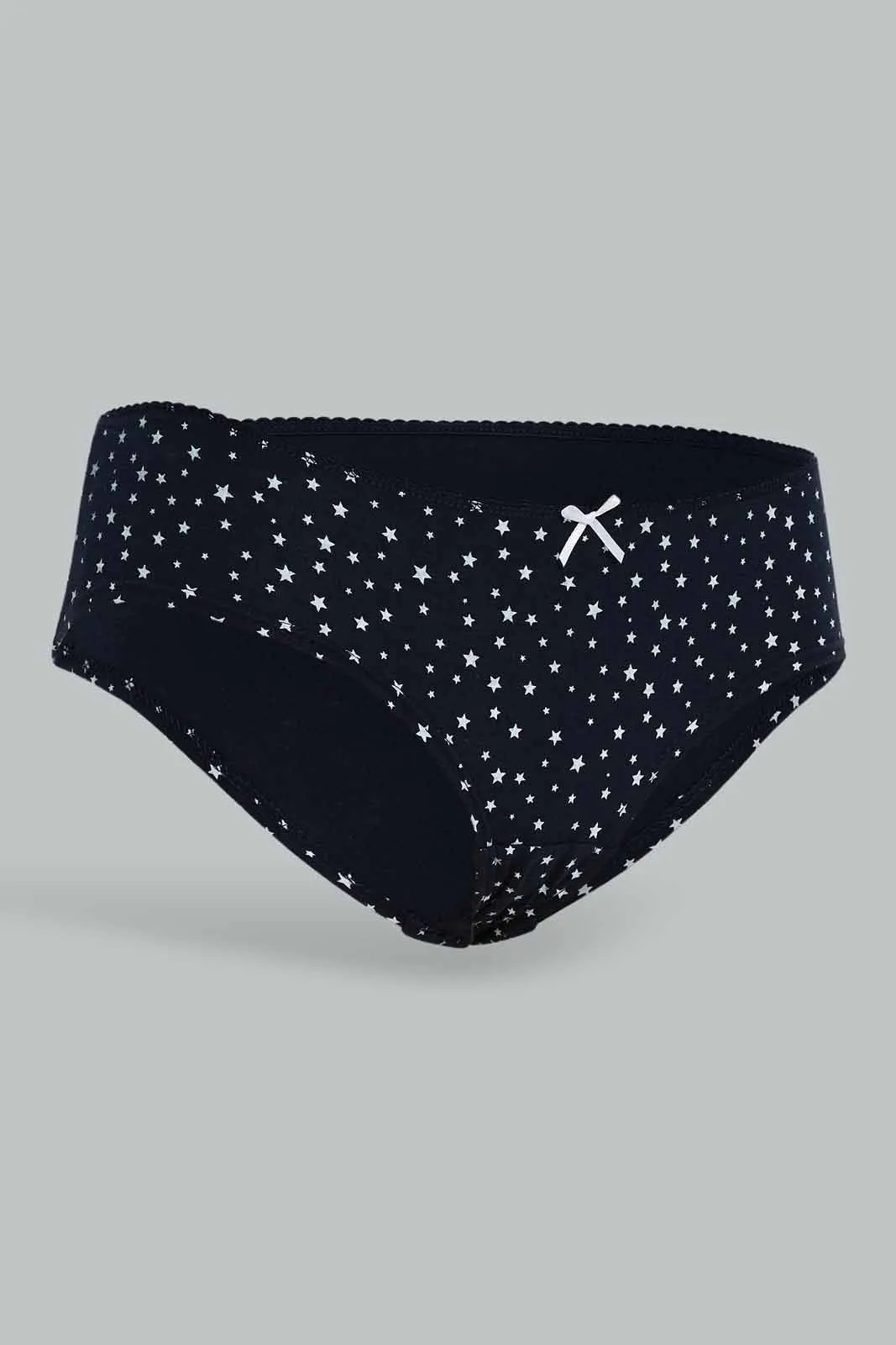 Women Black And White Boyleg Briefs (Pack of 5)