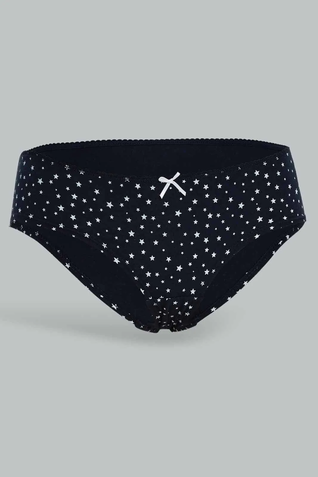 Women Black And White Boyleg Briefs (Pack of 5)