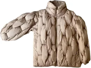 Women Down Jacket Oversized Couple Coats Plaid Puffer Parkas