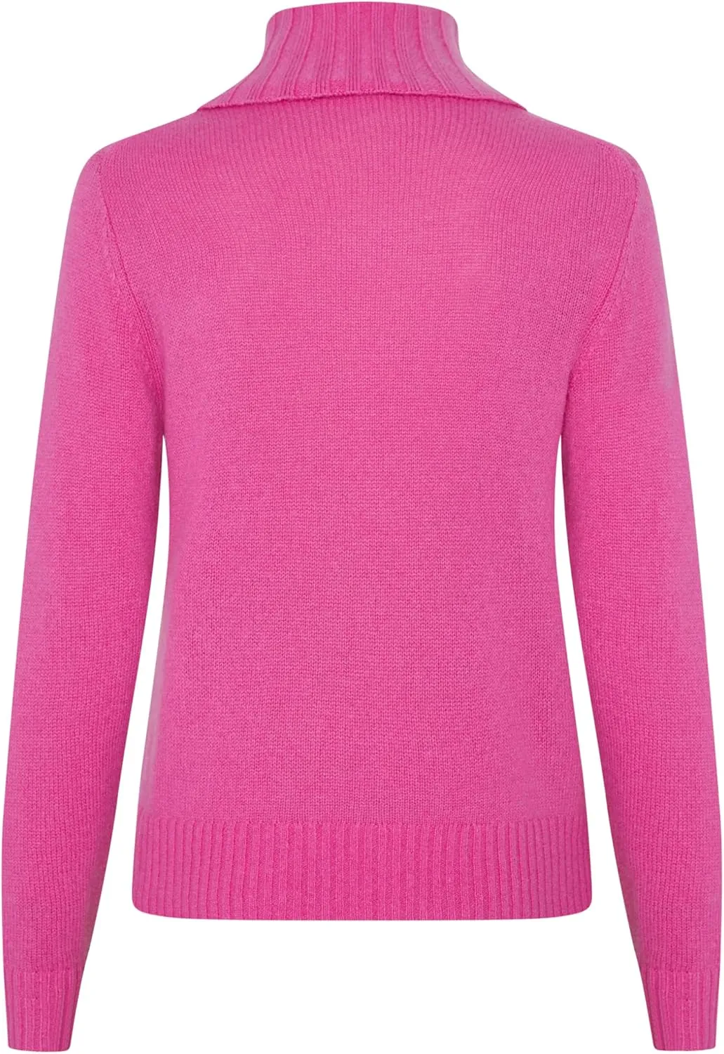 Women's 100% Cashmere Turtleneck Sweater, Regular Fit, Stylish Premium Knit Jumper for Autumn Winter