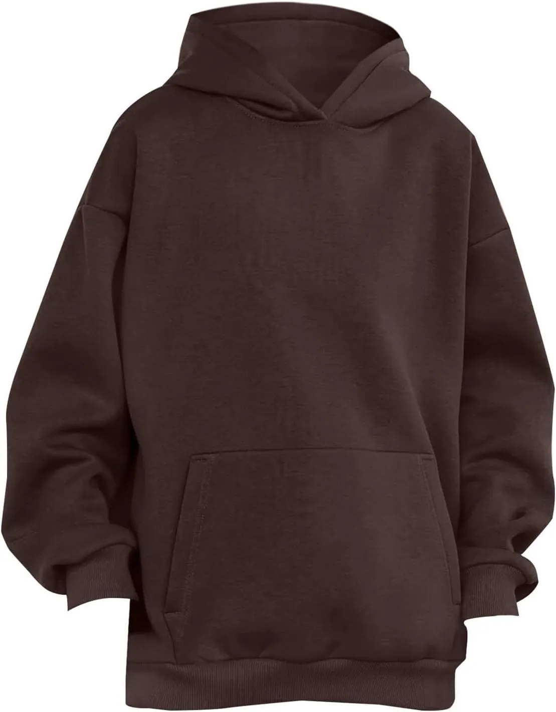 Womens Hoodies Y2k Oversized Sweatshirt Trendy Long Sleeve Fleece Hoodies Winter Fall Comfort Pullover with Pocket