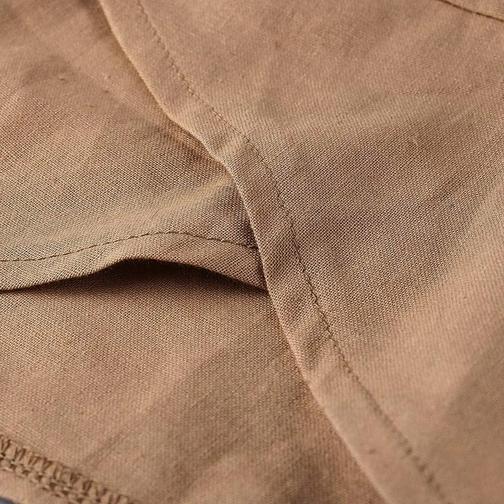 Womens Linen Pants Summer Beach High Waisted Oversized Cropped Pants Casual Loose Fit Trousers 2025 Vacation Clothes