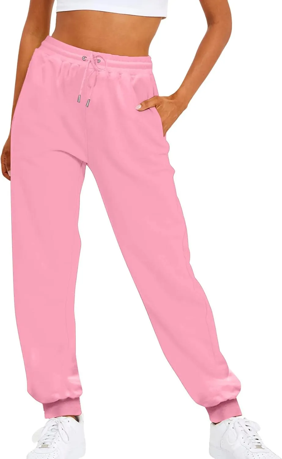 Womens Sport Trousers Mid Waist Letters Prints Long Pants Casual Dress Pants for Women Business Casual Long