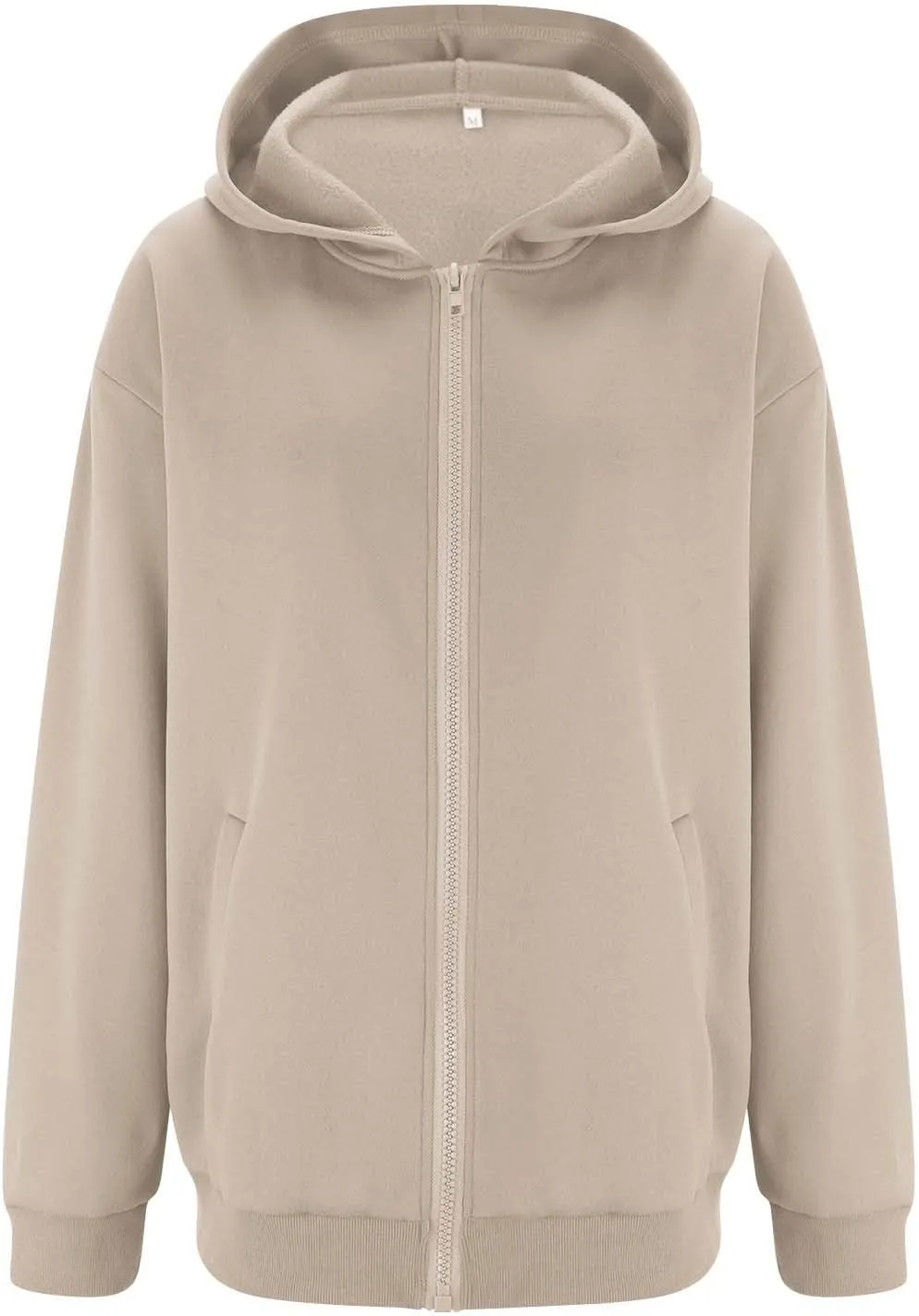 Womens Zip Up Y2K Hoodie Dressy Casual Long Sleeve Shacket Classic Loose Fit Shirt Fall Winter Jackets with Pockets